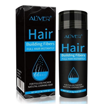 Aliver hair fiber makes hair thicker and hides hair loss. Designed for men and women 0.97 oz