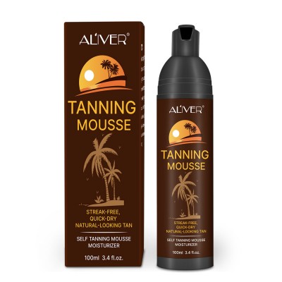 Sunless Natural self body tanning cream lotion mousse spray