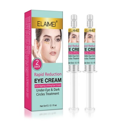 ELAIMEI Eye Cream 2 Pack Quick Repair Eye Cream Eye Bags Treatment Reduces Appearance of Dark Circles and Wrinkless