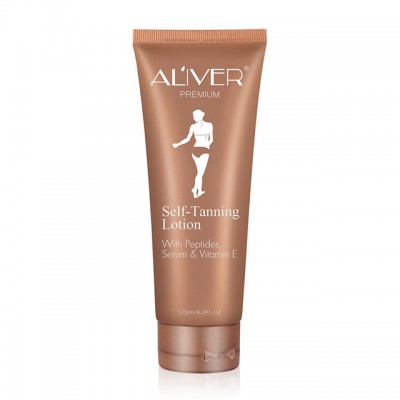 Aliver sunless body cream self tanner organic tanning lotion