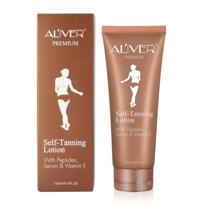 Aliver Self Tanning Agent With Organic And Natural Ingredients Instant Tanning Agent Without Sun Tan