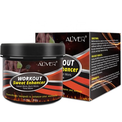 ALIVER Workout sweat  burns fat increases skin elasticity and fat burning cream